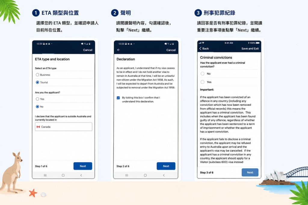 澳洲 ETA申請步驟-GLC鉅霖遊學.
